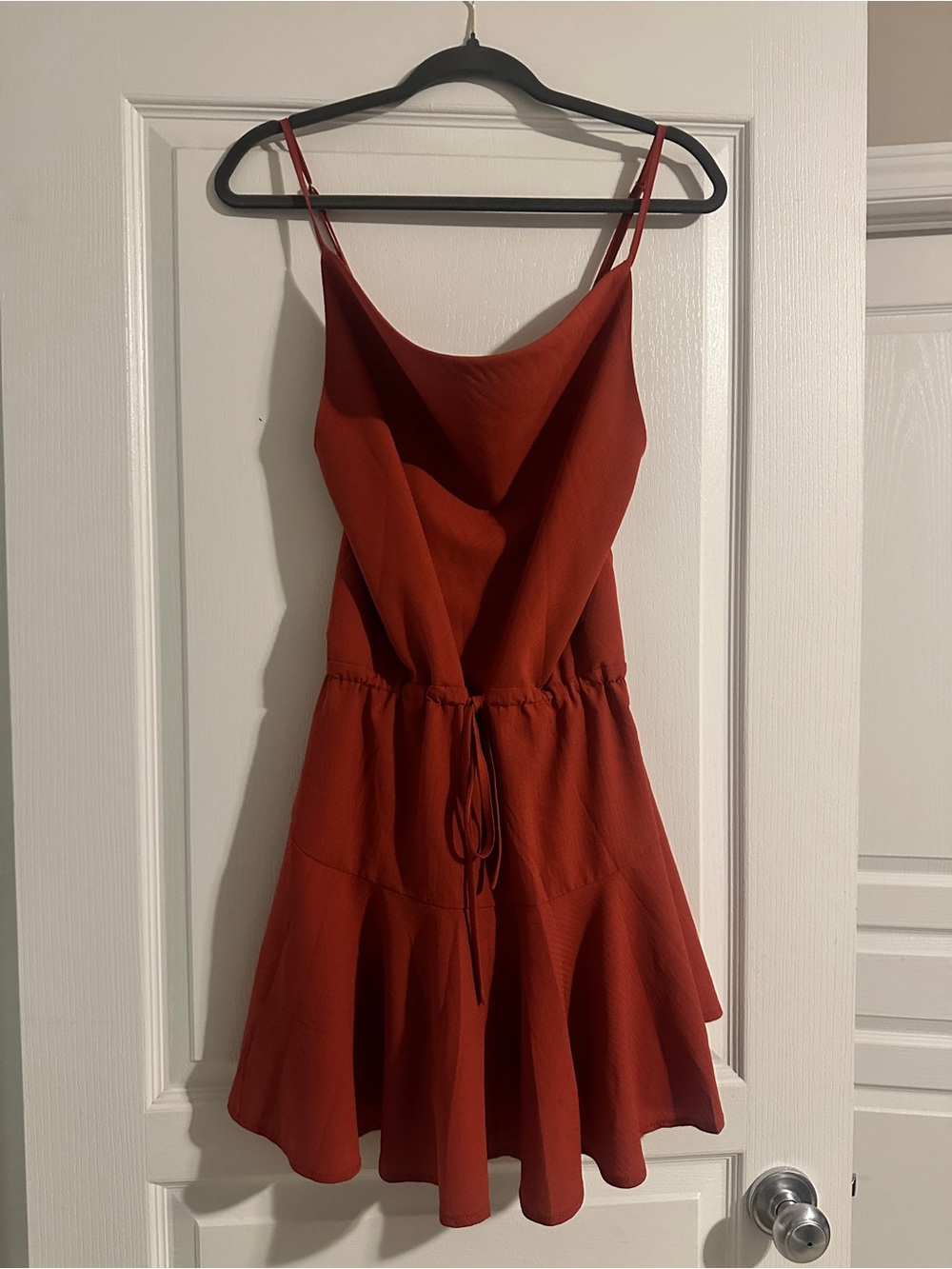 White Fox Boutique Red/Rust Orange Mini Dress